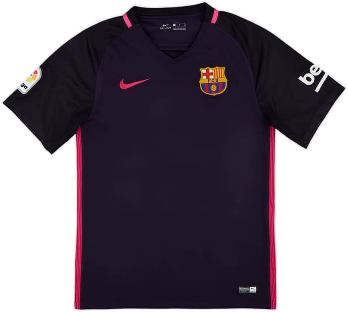 2016-17 Barcelona Away Shirt Messi #10 - 9/10 - (S)