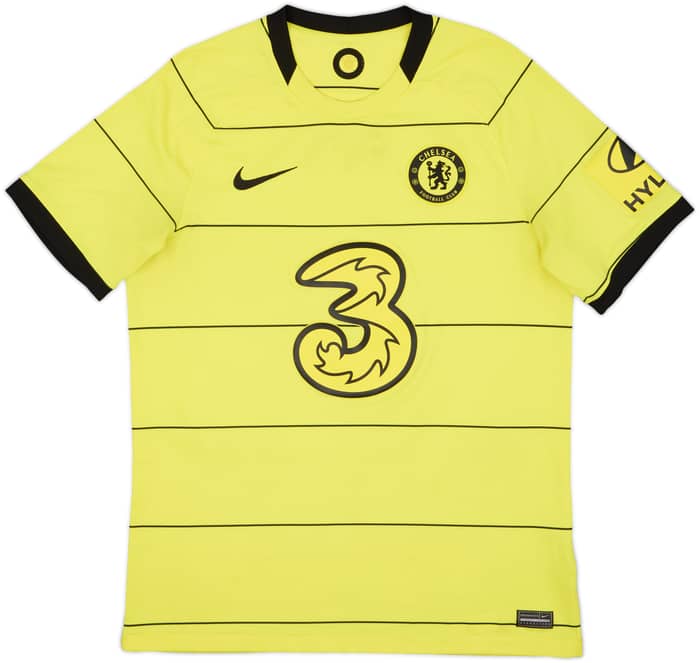 2021-22 Chelsea Away Shirt T.Silva #6 - 8/10 - (M)