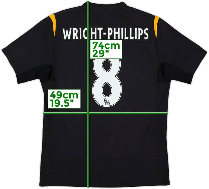 2009-10 Manchester City Away Shirt Wright-Phillips #8 - 7/10 - (M)