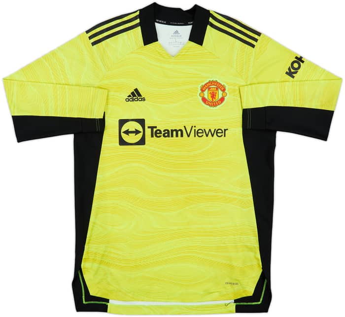 2021-22 Manchester United GK Shirt De Gea #1 - 6/10 - (L)