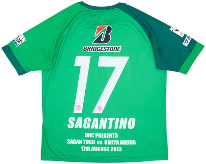 2013 Sagan Tosu v 'Omiya Ardija' Third Shirt Sagantino #17 - 5/10 - (L)