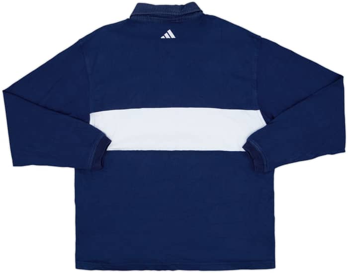 2000-01 Real Madrid adidas Polo L/S Shirt - 9/10 - (XL)