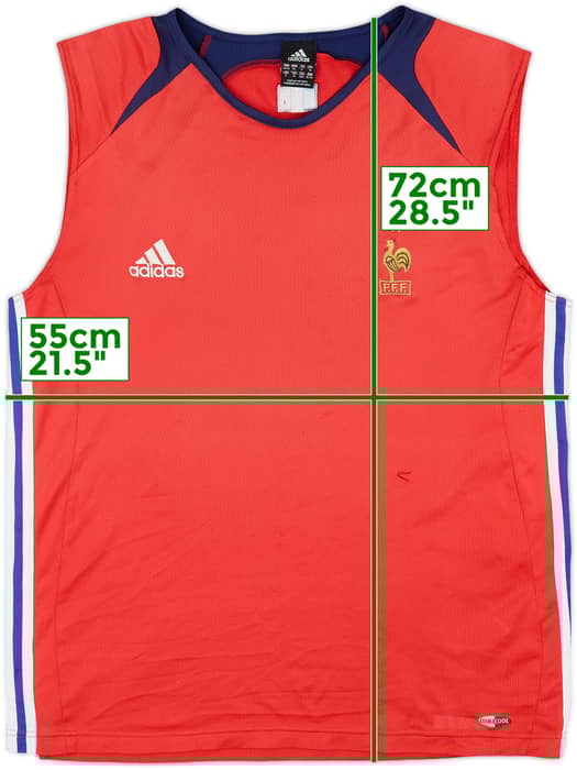 2004-06 France adidas Training Vest - 4/10 - (XXL)