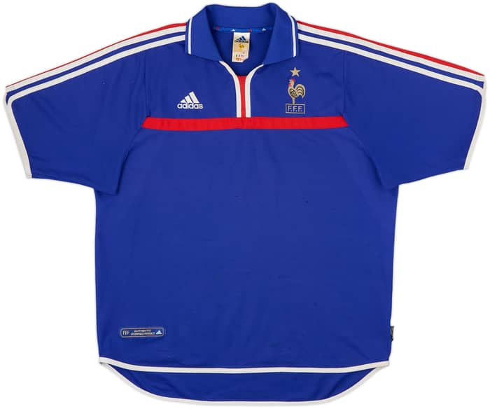 2000-02 France Home Shirt - 5/10 - (XL)