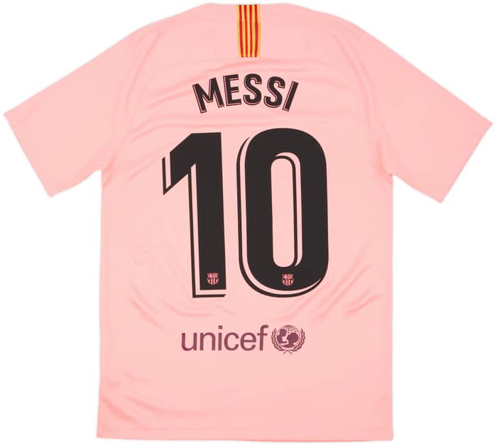 2018-19 Barcelona Third Shirt Messi #10 - 8/10 - (S)
