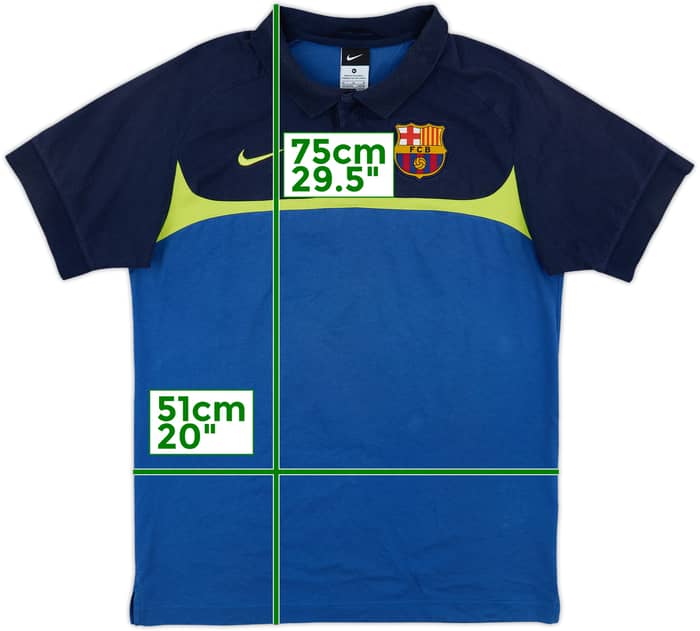 2010-11 Barcelona Nike Polo Shirt - 7/10 - (M)