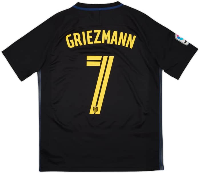 2016-17 Atletico Madrid Away Shirt Griezmann #7 - 8/10 - (M)