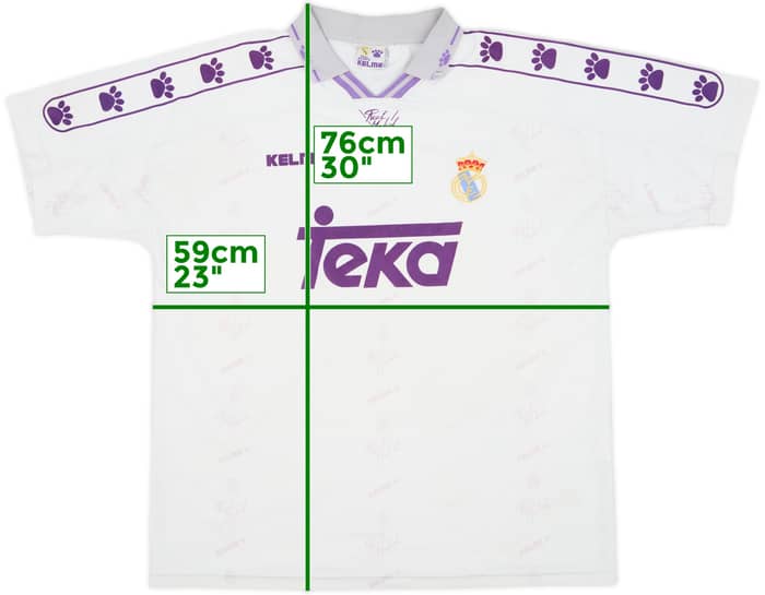 1994-96 Real Madrid Home Shirt - 5/10 - (M)