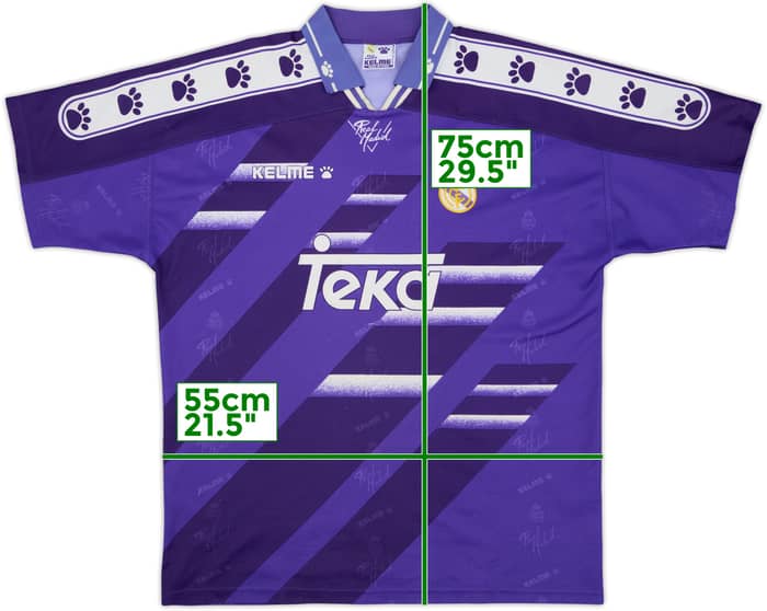 1994-96 Real Madrid Away Shirt - 6/10 - (L)