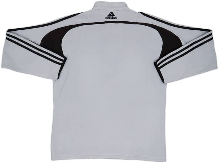 2004-05 Real Madrid adidas CL 1/4 Zip Fleece Top - 9/10 - (M)