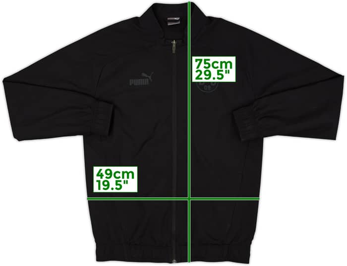 2017-18 Borussia Dortmund Puma Track Jacket - 7/10 - (S)