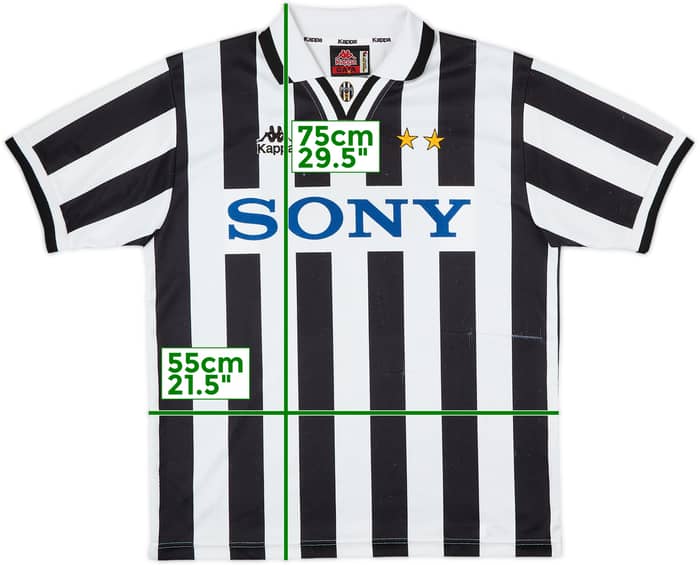 1995-97 Juventus Home Shirt - 6/10 - (L)