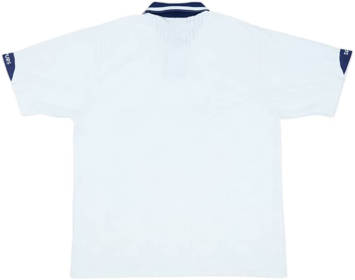 1991-93 Tottenham Home Shirt - 9/10 - (L)