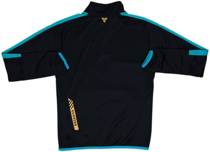 2015-16 Arsenal Puma 1/4 Zip Sweat Top - 8/10 - (S)