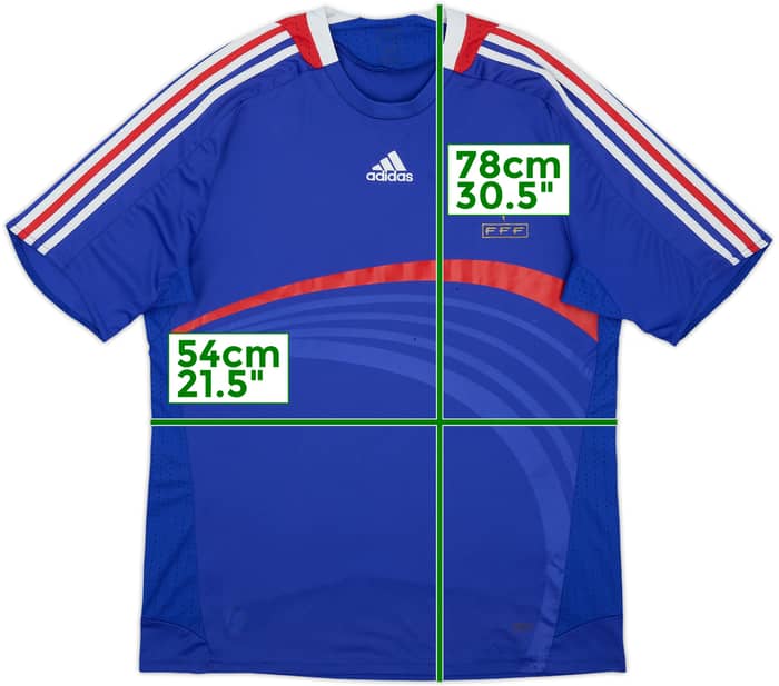 2007-08 France Home Shirt - 5/10 - (L)