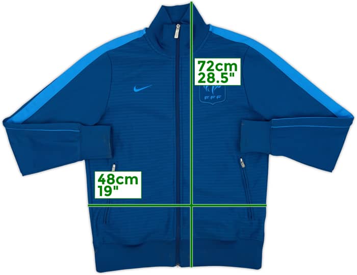 2012-13 France Nike Track Jacket - 6/10 - (M)