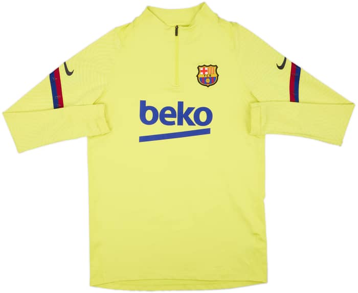 2020-21 Barcelona Nike 1/4 Zip Drill Top - 6/10 - (M)