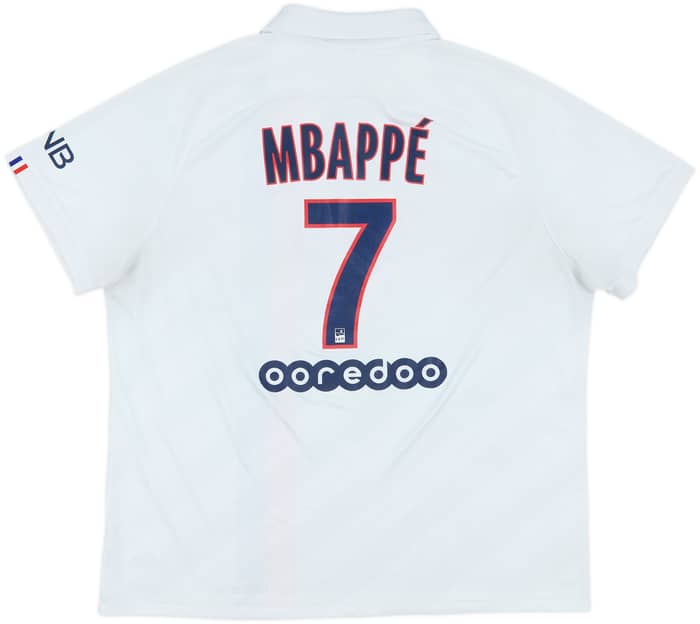 2019-20 Paris Saint-Germain Third Shirt Mbappe #7 - 6/10 - (XXL)