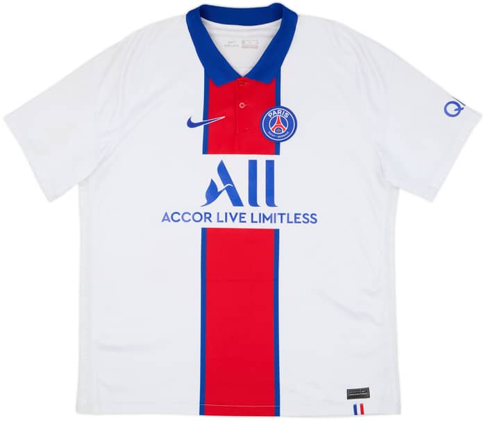 2020-21 Paris Saint-Germain Away Shirt Mbappe #7 - 7/10 - (XL)