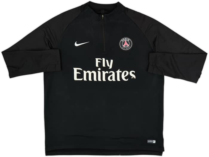 2018-19 Paris Saint-Germain Nike 1/4 Zip Training Top - 5/10 - (XL)