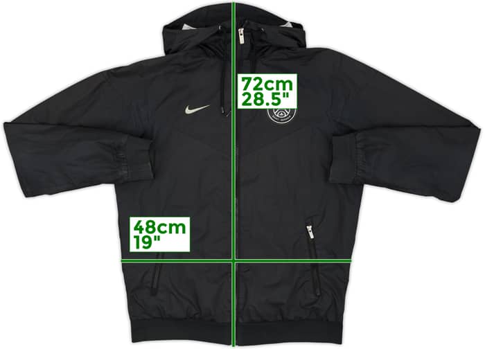 2016-17 Paris Saint-Germain Nike Hooded Track Jacket - 7/10 - (S)