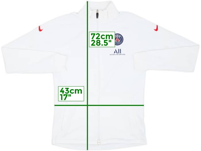 2020-21 Paris Saint-Germain Nike Track Jacket - 7/10 - (S)