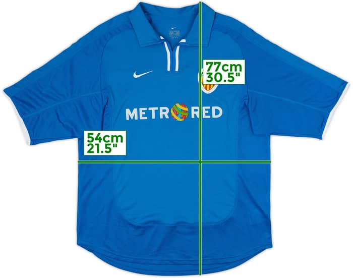 2001-02 Valencia Third Shirt - 8/10 - (M)