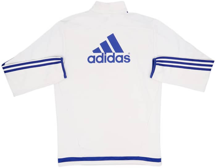 2015-16 Chelsea adidas Top de entrenamiento con cremallera 1/4 - 5/10 - (S)