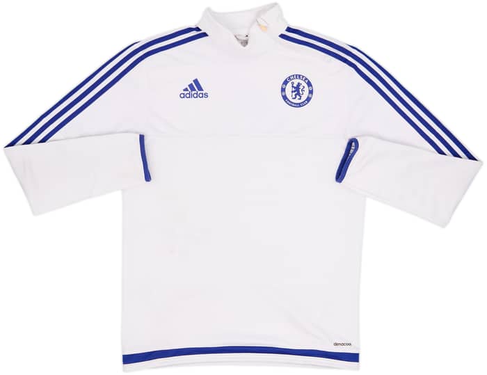 2015-16 Chelsea adidas 1/4 Zip Drill Top - 5/10 - (S)