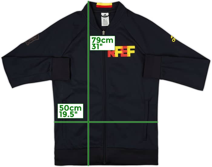 2015-16 Spain adidas Chaqueta de himno - 8/10 - (M)