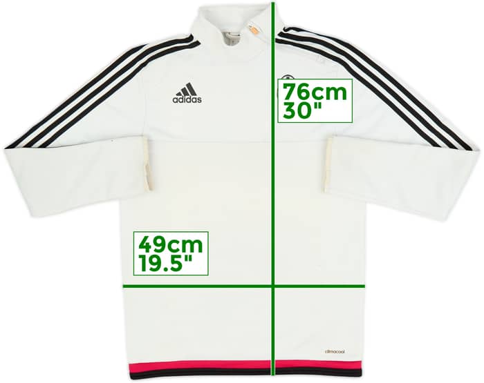 2015-16 Juventus adidas Sweat Top - 6/10 - (S)