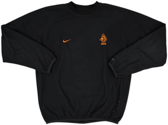 2002-04 Netherlands Nike Fleece Sweat Top - 8/10 - (L)