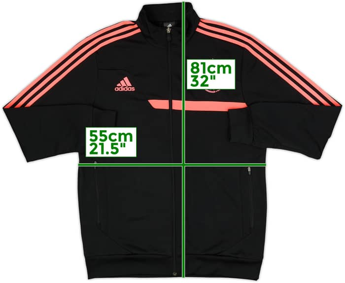 2013-14 Ajax adidas Track Jacket - 8/10 - (L)