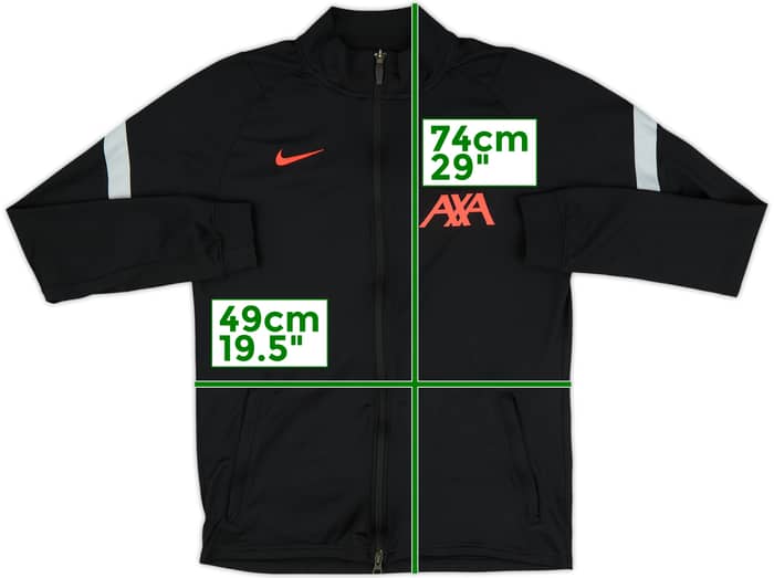 2021-22 Liverpool Nike Chaqueta de chándal - 8/10 - (M)
