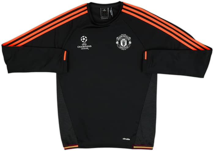 2015-16 Manchester United adidas CL Sweat Top - 10/10 - (S)