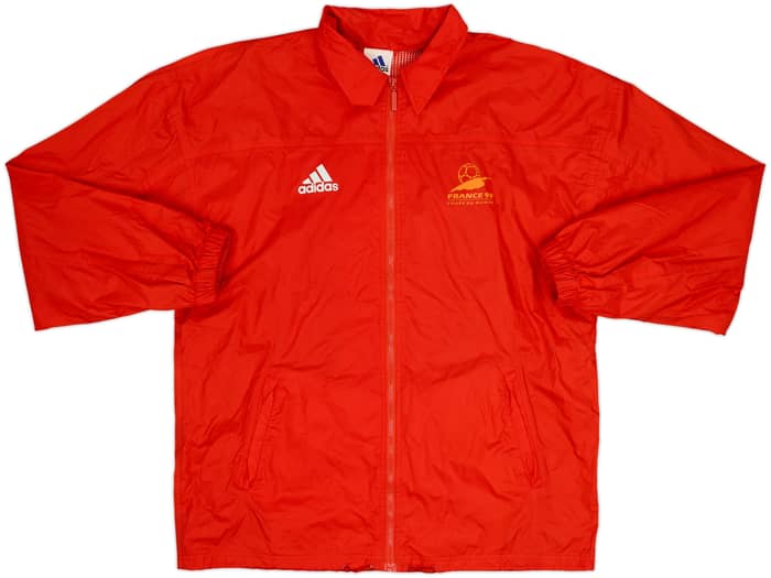 1998 France adidas Coupe du Monde Rain Jacket - 8/10 - (M)