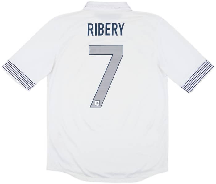 2012-13 France Authentic Away Shirt Ribery #7 - 7/10 - (M)