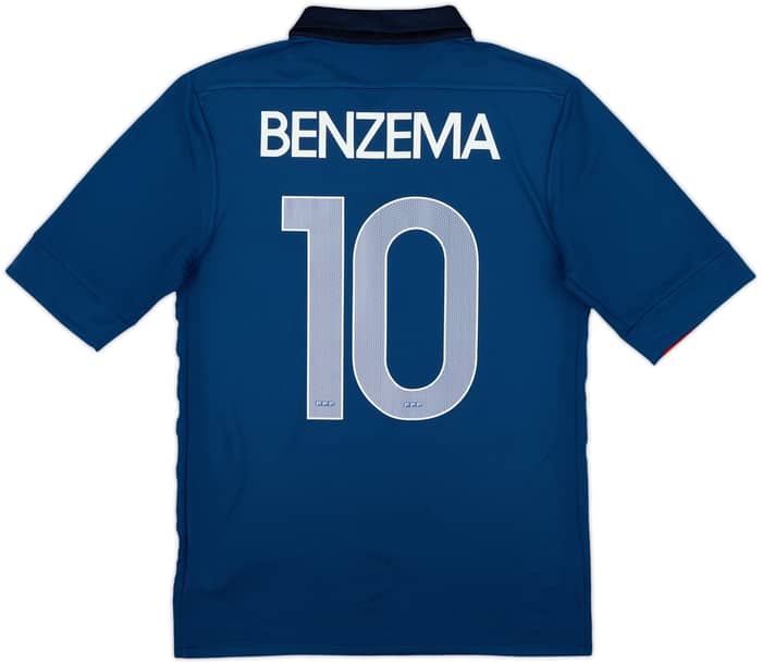 2011-12 France Home Shirt Benzema #10 - 6/10 - (S)