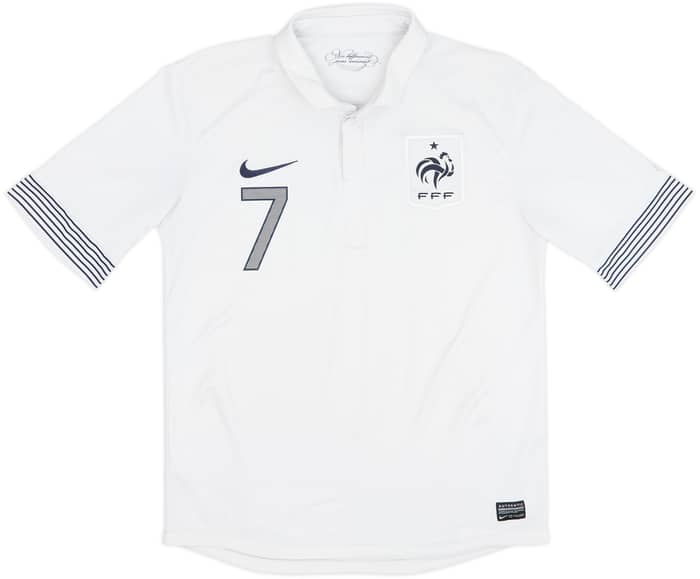 2012-13 France Away Shirt Ribery #7 - 6/10 - (M)