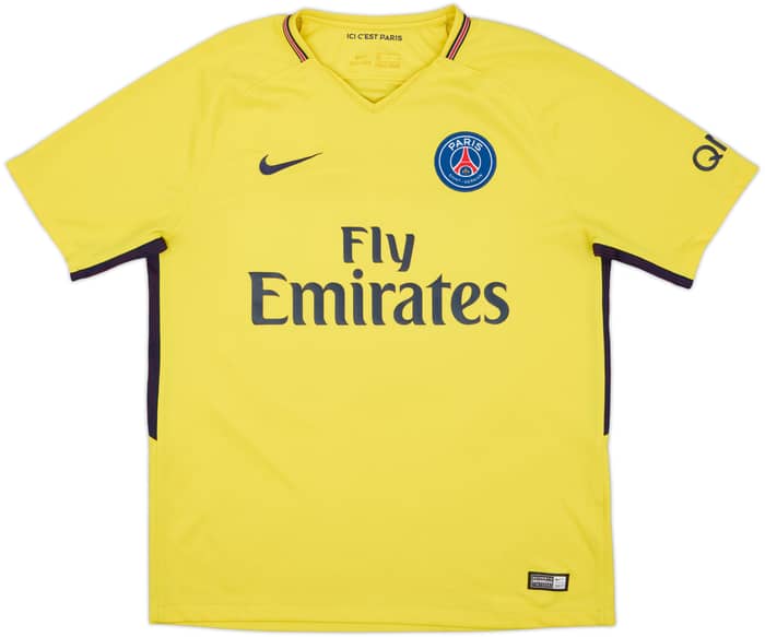 2017-18 Paris Saint-Germain Away Shirt Neymar Jr #10 - 8/10 - (L)