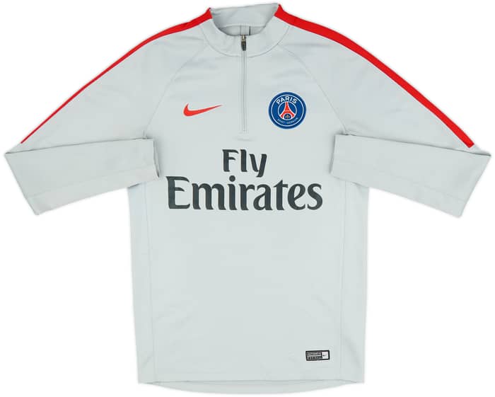 2017-18 Nike Top de entrenamiento con cremallera de 1/4 del Paris Saint-Germain - 6/10 - (S)