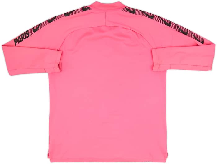 2018-19 Paris Saint-Germain Nike 1/4 Zip Drill Top - 8/10 - (L)
