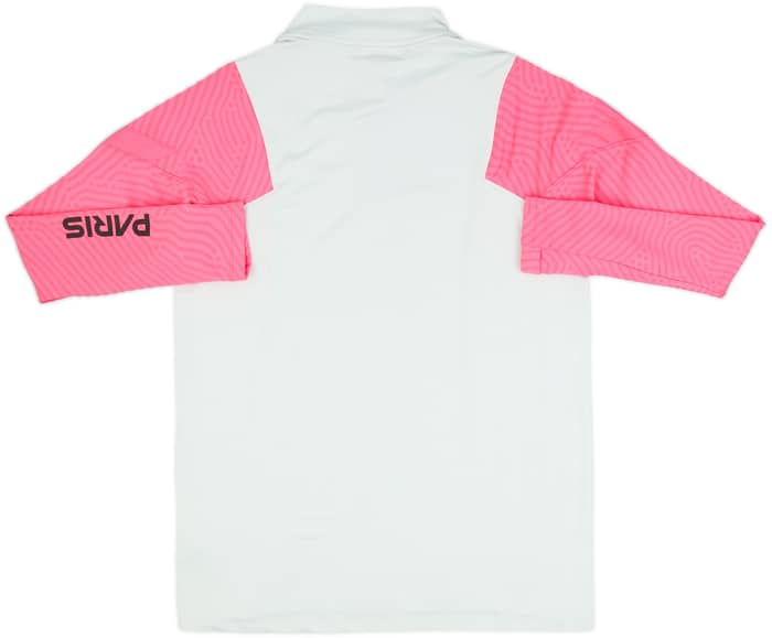 Top de entrenamiento Jordan de cremallera de 1/4 del Paris Saint-Germain 2021-22 - 8/10 - (L)