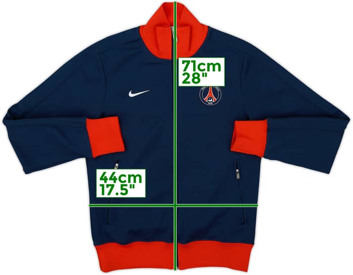 2012-13 Paris Saint-Germain Nike N98 Track Jacket - 9/10 - (S)