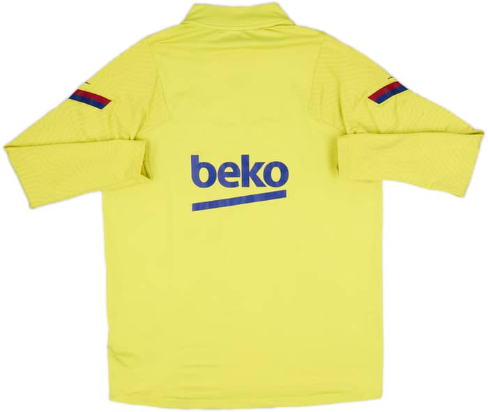 2020-21 Barcelona Nike Top de entrenamiento con cremallera de 1/4 - 4/10 - (XL)