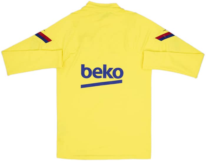 2020-21 Barcelona Nike 1/4 Zip Drill Top - 9/10 - (S)
