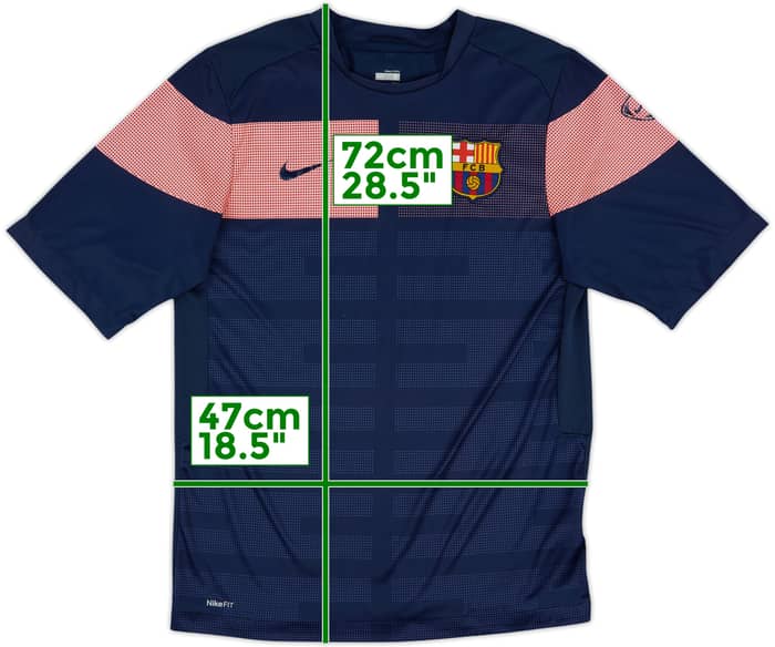 2009-10 Barcelona Nike Training Shirt - 10/10 - (S)
