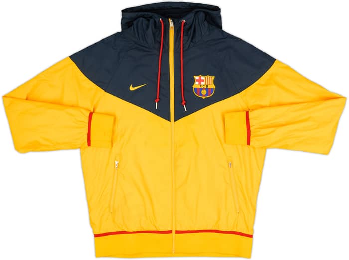 2015-16 Barcelona Nike Chaqueta de chándal con capucha - 8/10 - (M)