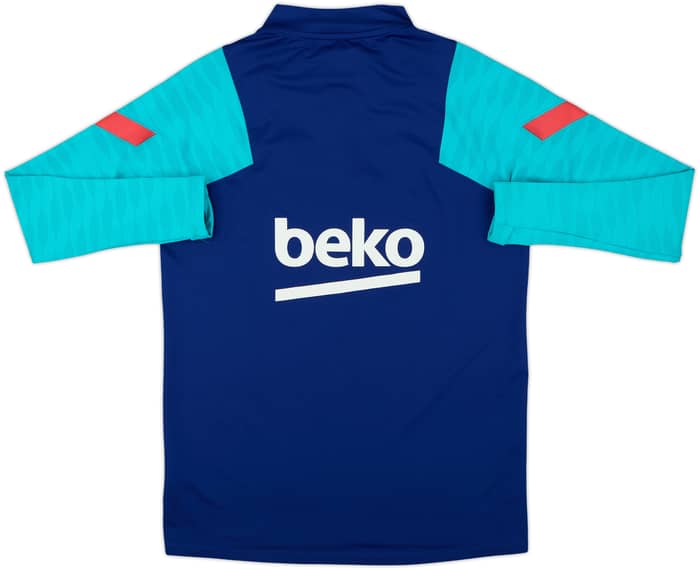 2021-22 Barcelona Nike 1/4 Zip Drill Top - 6/10 - (M)