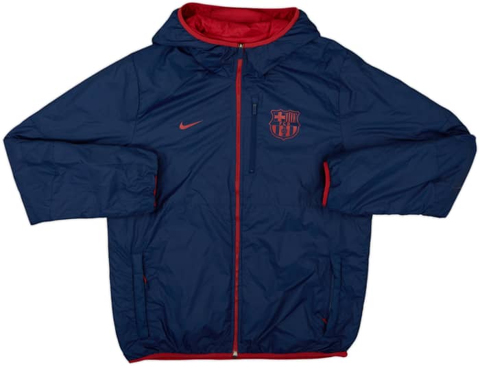 2013-14 Barcelona Nike Reversible Padded Bench Coat - 10/10 - (L)